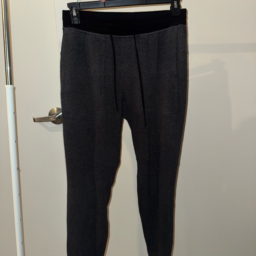 Lululemon Textured Gray Jogger Pants